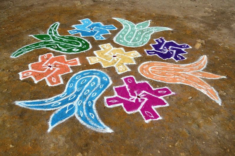 Kolam by Jothi and Selvi 